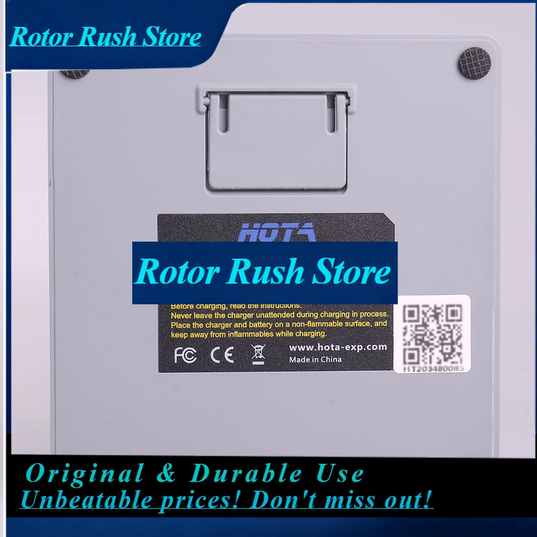 RoRuSHOTA F6 Quad-Channel Smart Charger 1000W 4x15A For Lipo LiIon NiMH Batteries With USB 45W Type-C Balance Charger Discharger