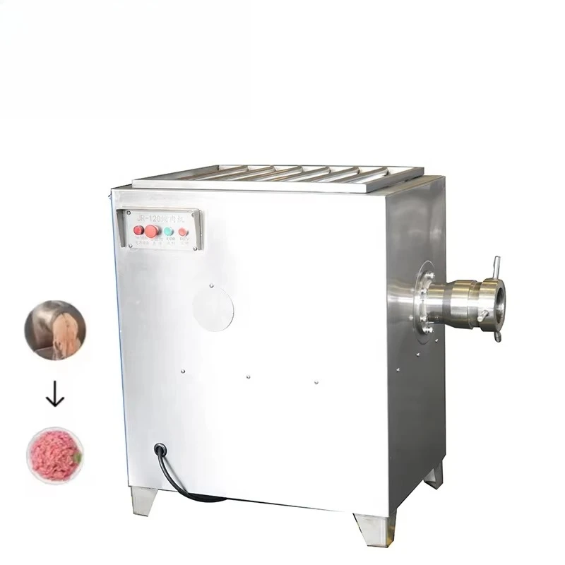 Procesador de carne grande Picadora de carne comercial congelada de acero inoxidable 304