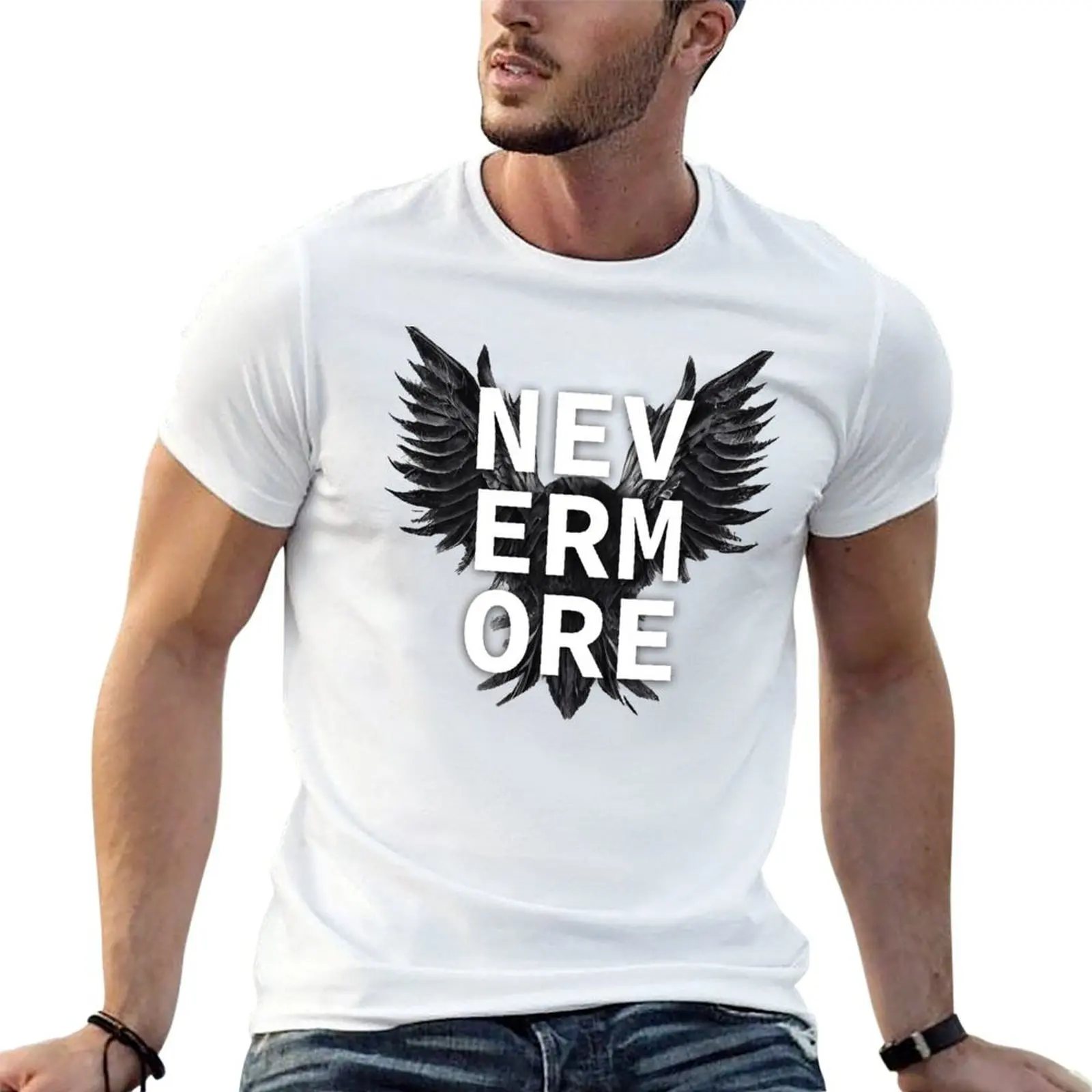 

t essential t FARMER T-Shirt anime 2023 RAVEN shirt for - MYLENE man NEVERMORE shirts