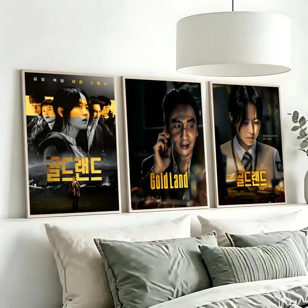 comic Gold Gamble Poster Poster HD Printing Modern Minimalist Style for Home Decor for Bedrooms Home home office Gift