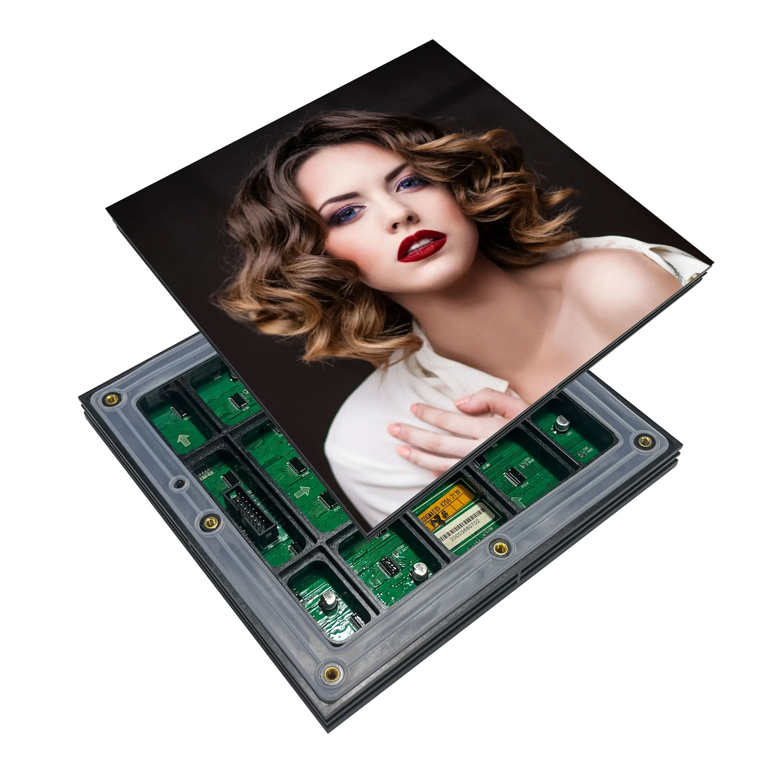 

High-Definition Visual Experience P6 Outdoor LED Display Panel Module 3in1 SMD Full Color 192x192mm 32x32 Pixels 1/8 Scan