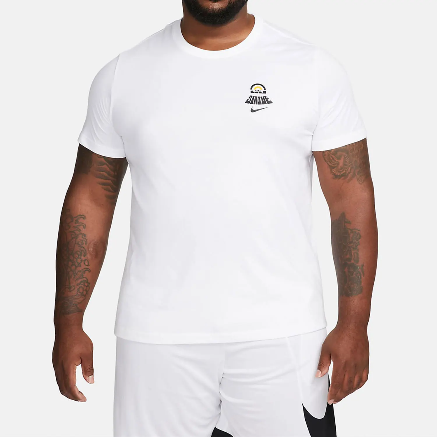 Nike Authentic Summer New Mens Loose Tiger Print Short Sleeve T-Shirt