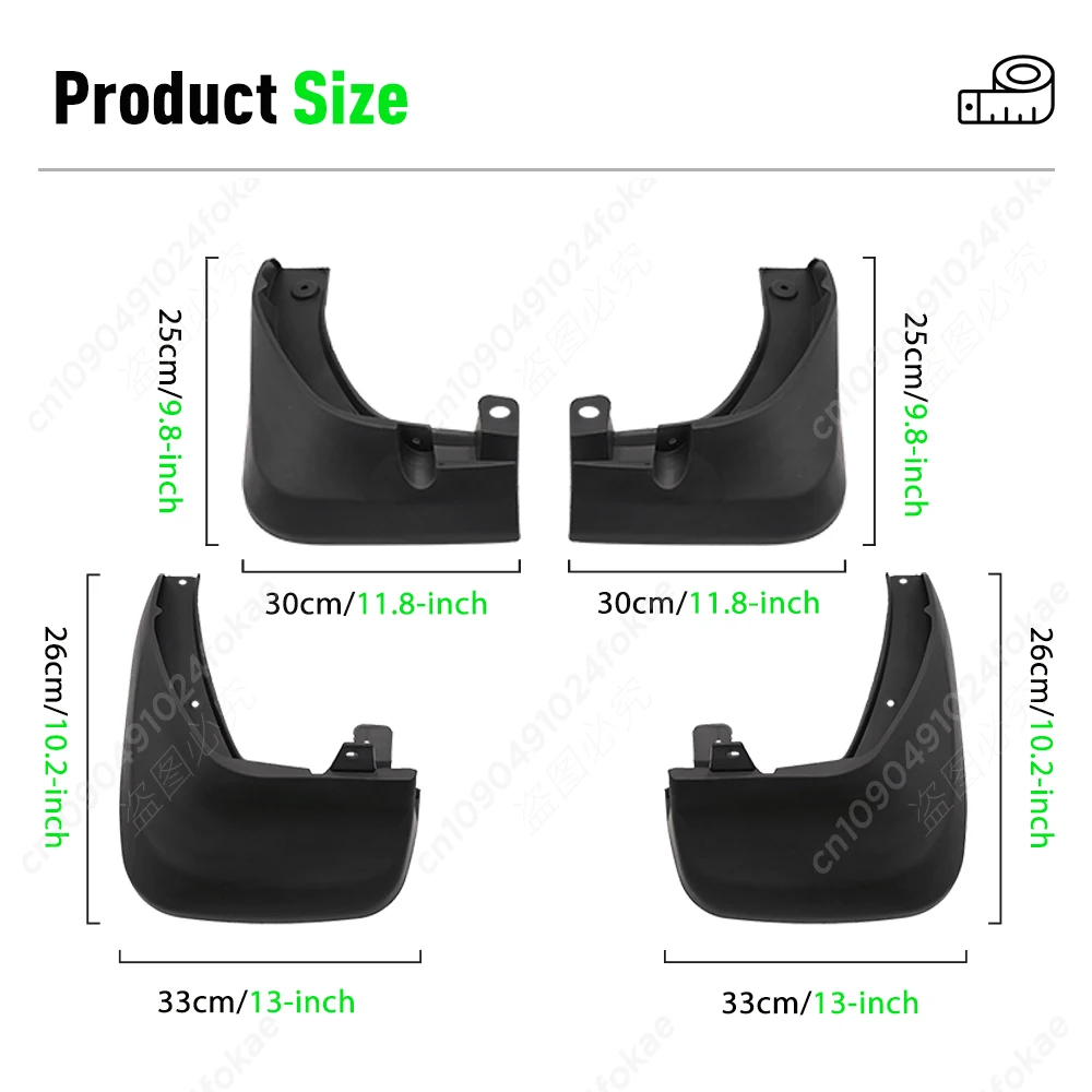 For Kia Sportage 2004 2005 2006 2007 2008 2009 2010 Fender Mudguard Mud Flaps Guard Splash Flap Mudguards Car Accessories