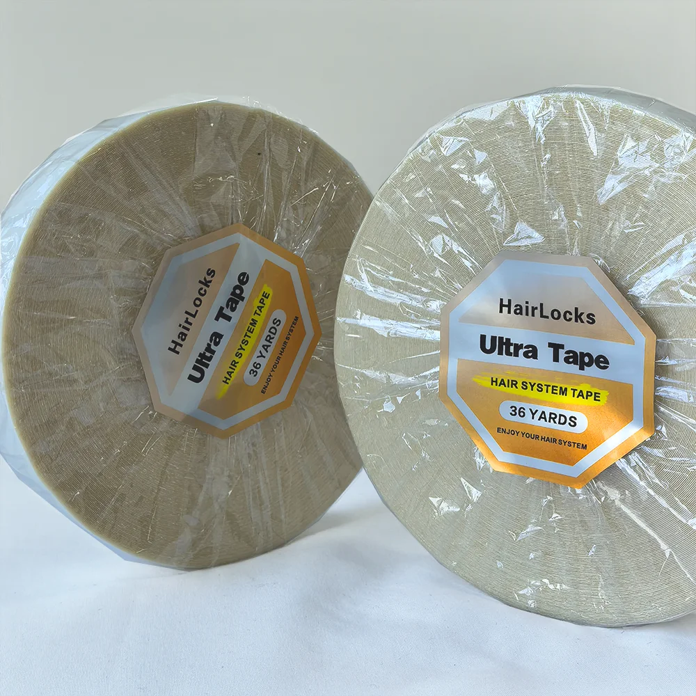 36야드 폭 양면 테이프 가발 고정용 접착제 스포츠 코스프레 연극 공연용 흔들리지 않는 가발용