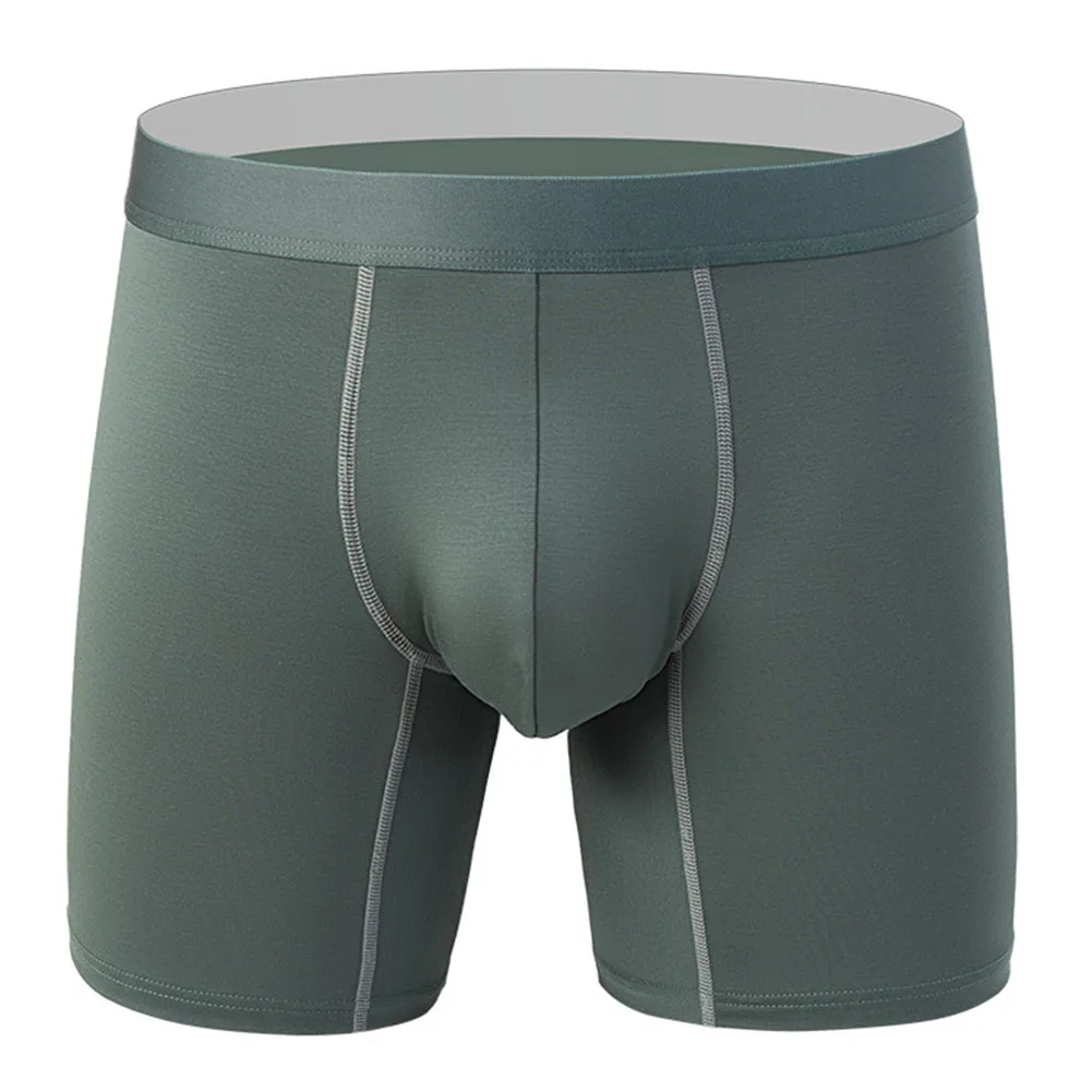 ملابس داخلية طويلة للرجال قابلة للتنفس، ملابس داخلية مريحة مناسبة لكل موسم، موفرة في خيارات ألوان مختلفة #4