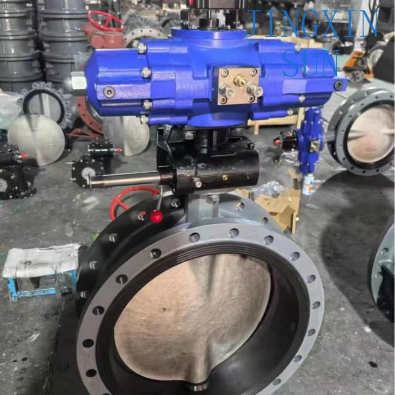 Marine central type double-type double-function dry hand-operated butterfly valve (with limit switch)