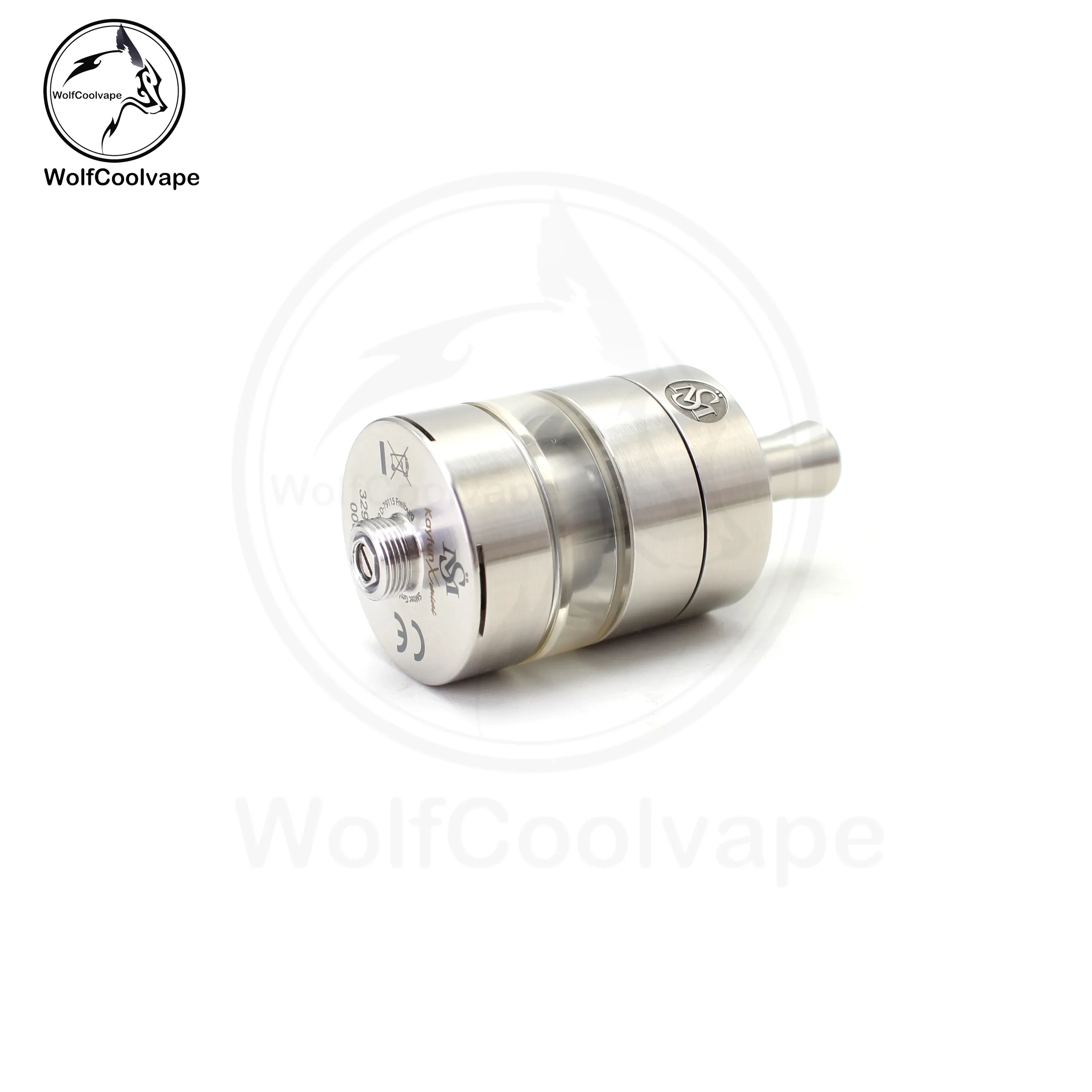 Wolfcoolvape Kayfun X Mini Style MTL RTA 3.2 مل رذاذ خزان قابل لإعادة البناء 23 مم خزان Vape لتعديلات رئة الرئة