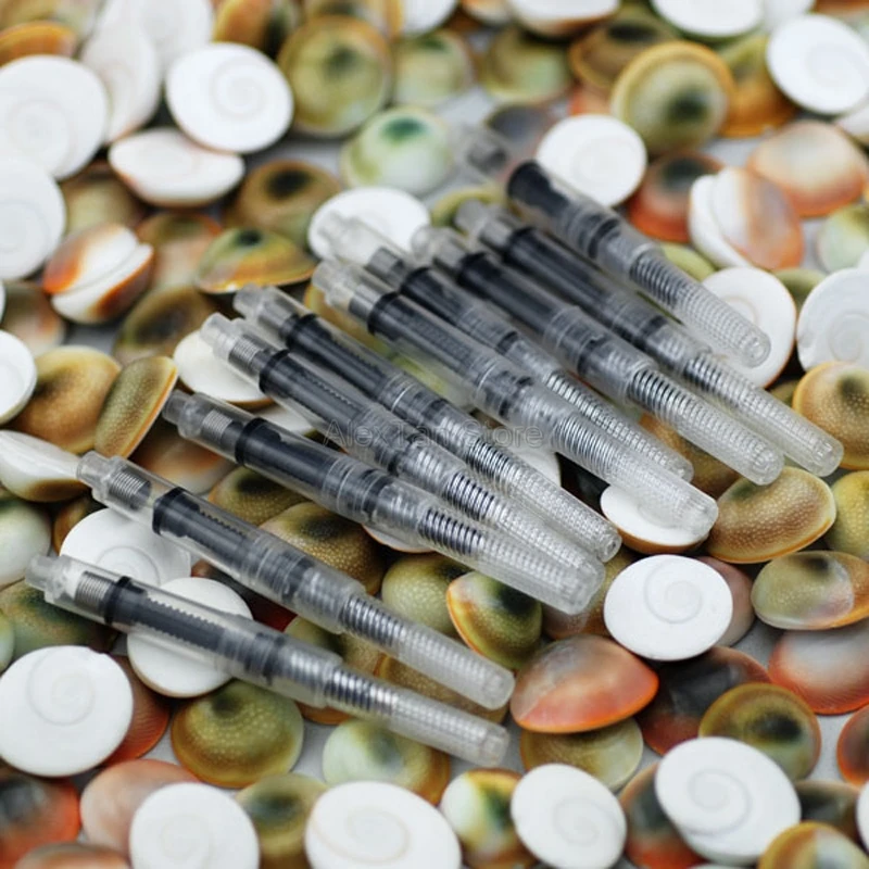 

10 Pcs Jinhao 2.6MM Small Hole Fountain Pen Metal Ink Converter , International Standard Size For Fountain Pens Writing