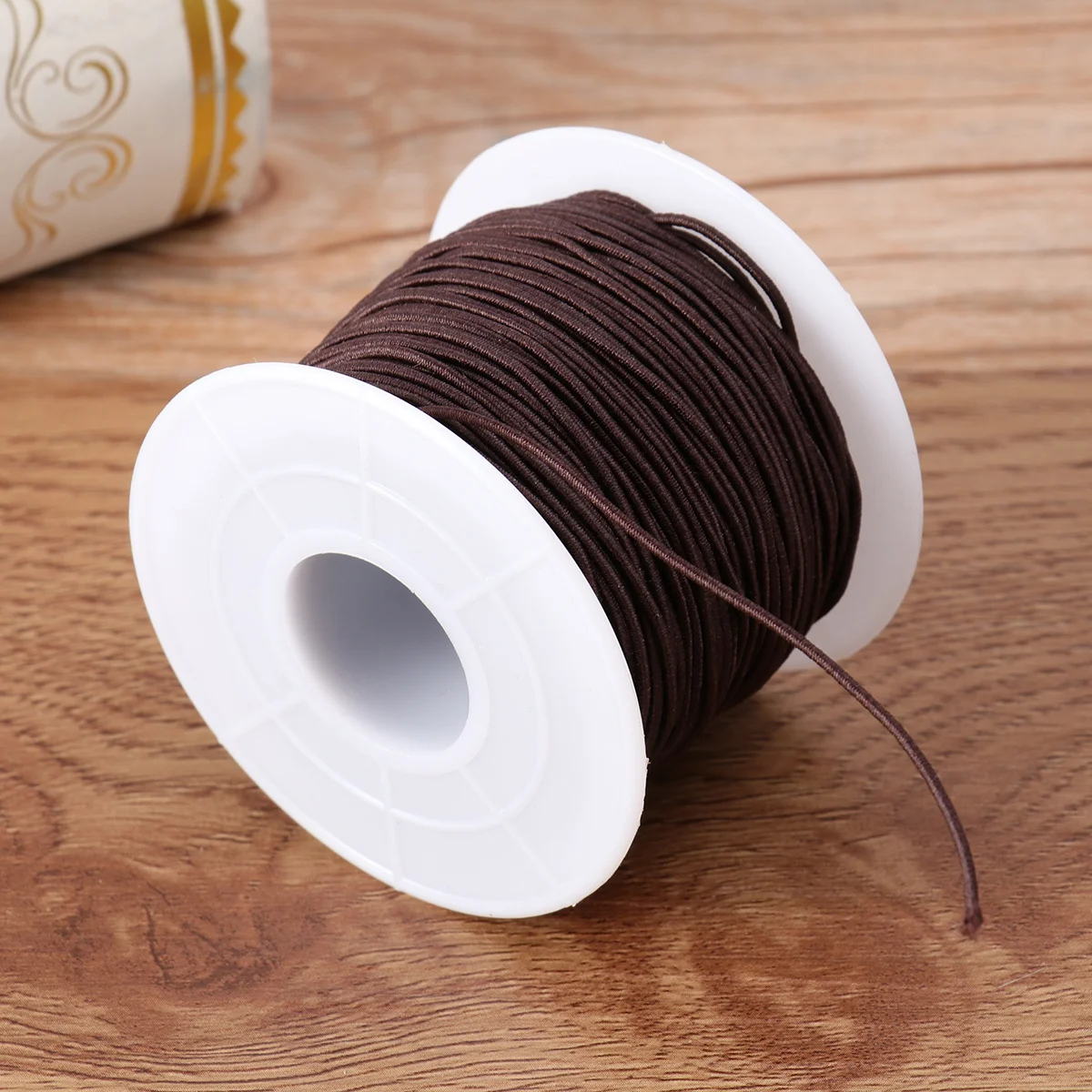 

1 Roll Elastic Cord 1.2mm 50m Strong Stretch DIY Bracelet Necklace Beads String Cord Accessories Elastic String