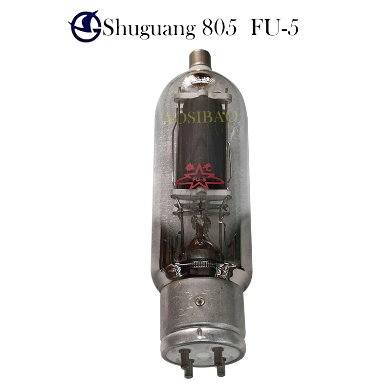 Shuguang 805หลอดสุญญากาศวาล์วเสียง805 FU-5 GL-805เปลี่ยนหลอดอิเล็กตรอนชุดเครื่องขยายเสียง DIY จับคู่สี่เหลี่ยมของแท้