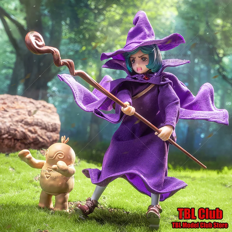 

1/12 Scale Female Clothes Sets Berserk Schierke Apprentice Girl Magician Japanese Anime For SHF 6-inch Action Figure Soldier
