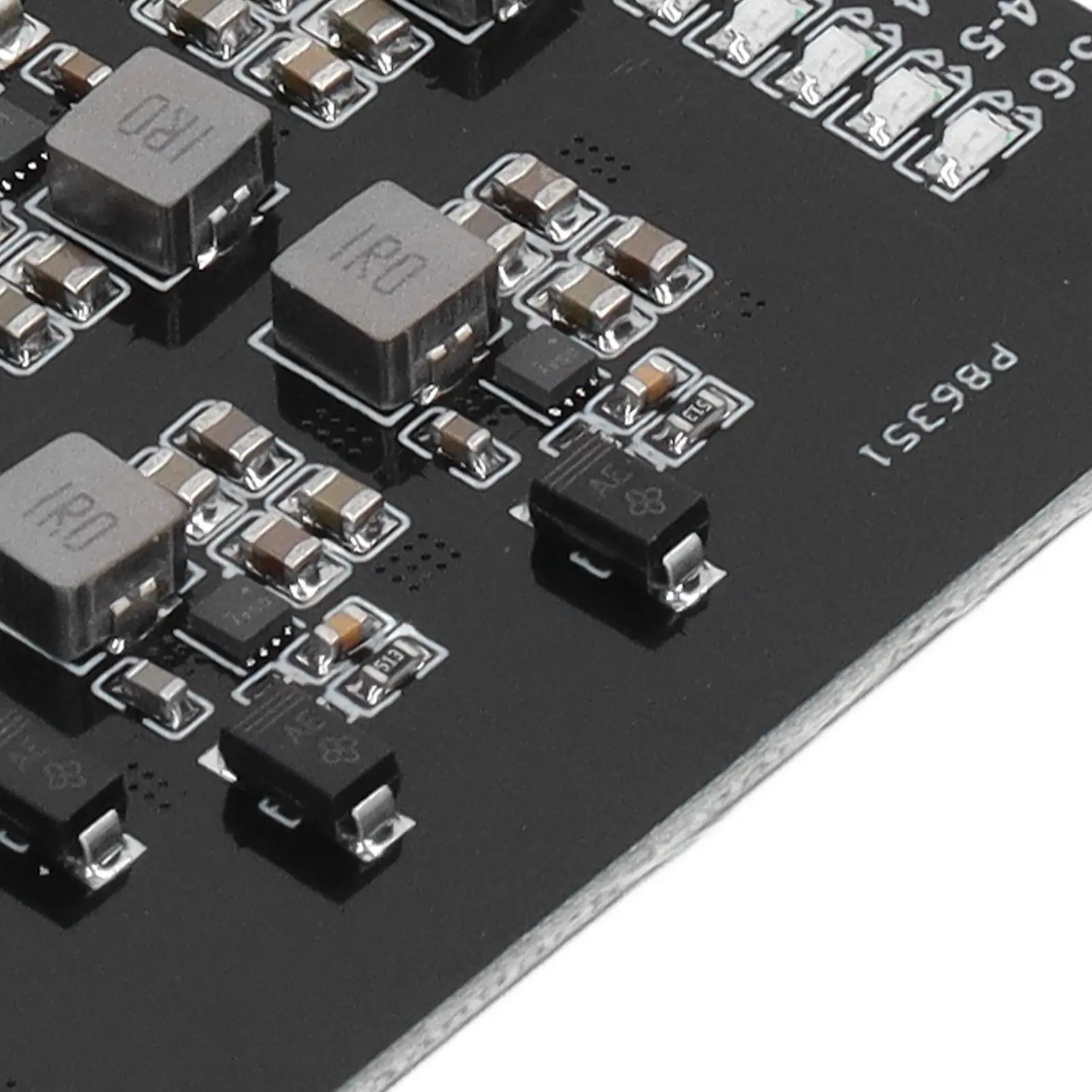 لوحة توازن البطارية DC 2-4.5V 6S، المعادل النشط، استهلاك منخفض للطاقة مع مؤشر ضوء الكابل