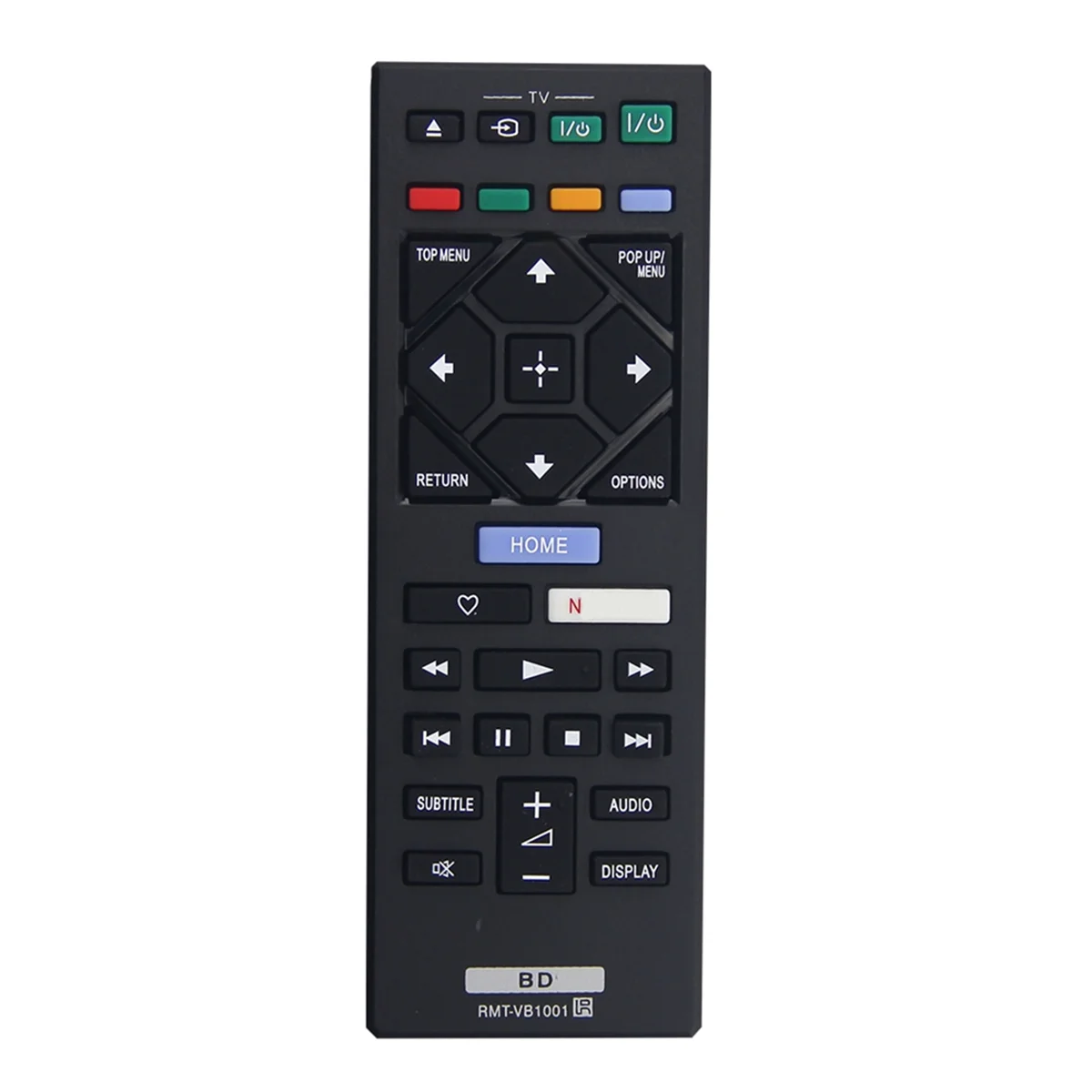 

RMT-VB1001 Remote Control for Sony Blu-Ray Disc DVD BD Player BDP-S1500 BDP-S4500 BDP-S5500 BDP-S6500 RMTVB100I