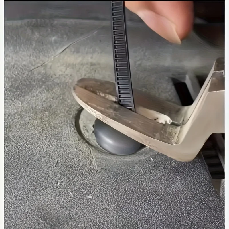 Nylon self-locking cable tie fixing nail, suitable for car maintenance, wire management, and home use, can fix multiple parts