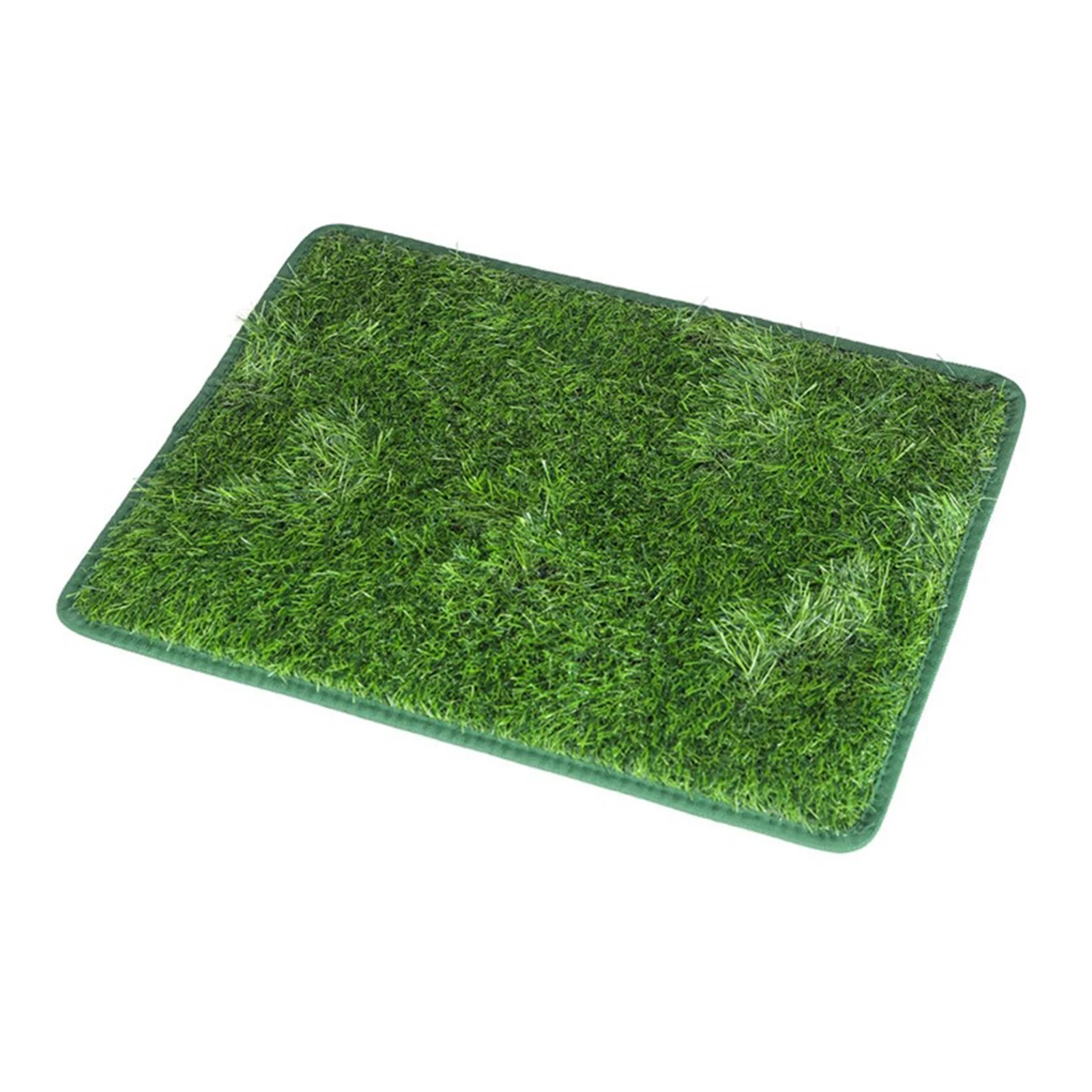 DIY Cuttable Turf with Non-Slip Rubber Base Pet Dog Toilet Easy To Clean Simulation Lawn Pet Mat for Dogs Indoors Outdoors Use