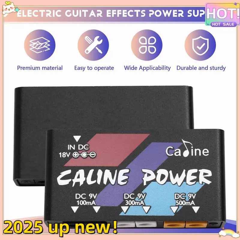 

Класс-электрические гитарные эффекты, источник питания, эффекты для электрогитары, мини-выход 9 В, адаптер с несколькими выходами и кабель 6 шт., EU Plu