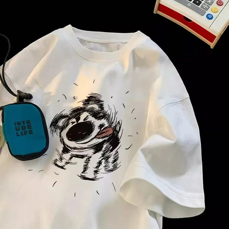 Cartoon Children's Short Sleeved T-shirt Girls' Clothing Sum