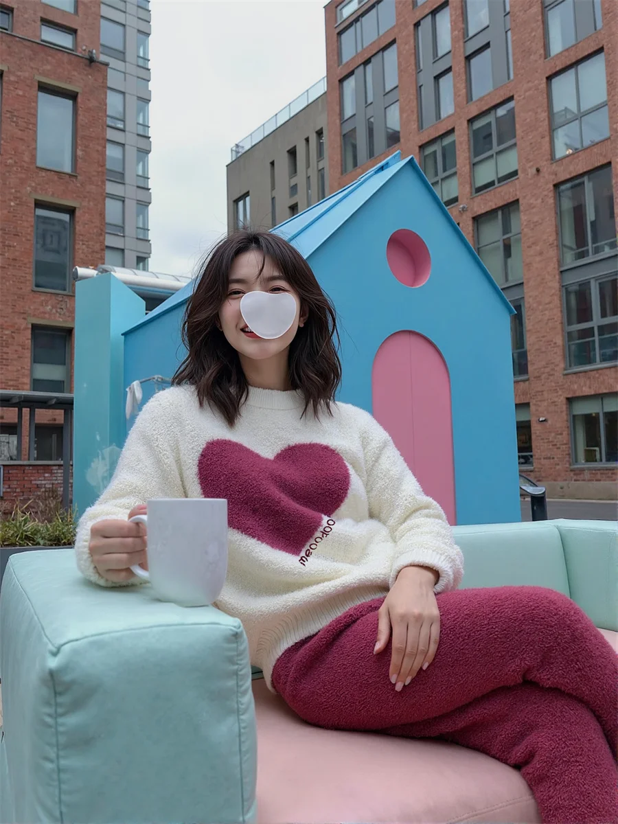 

Quintessential Brocade Silk Pajama Sets Women Luxurious Texture Exceptional Craftsmanship Nightwear Elite Indoor Attire Chic