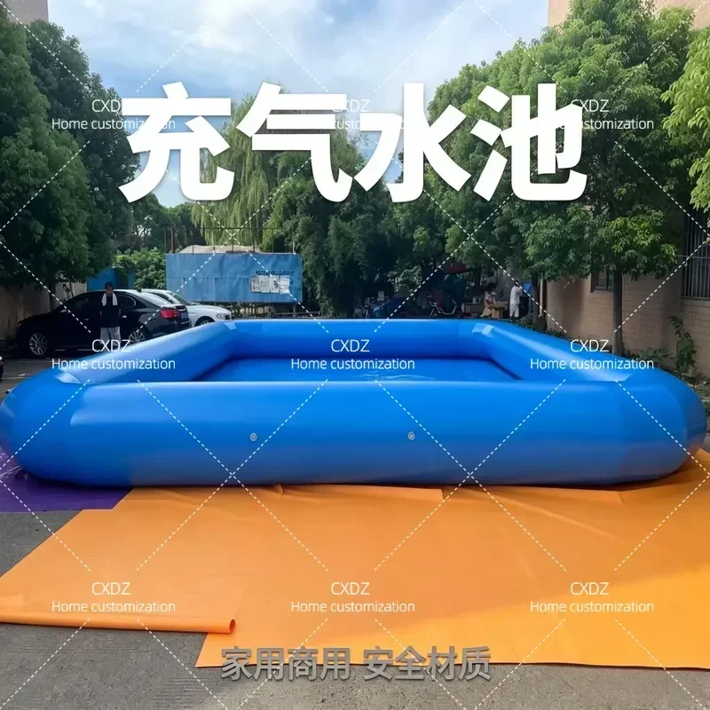 Extra Thick Inflatable Pool Full Size Non Leaking Outdoor Large Bubble Fishing Water Rushing Swimming Pool