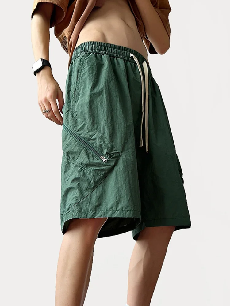 

Men's Summer Thin Breathable Workwear Shorts Casual Handsome American High Street Style Comfortable Lightweight Cargo Pants