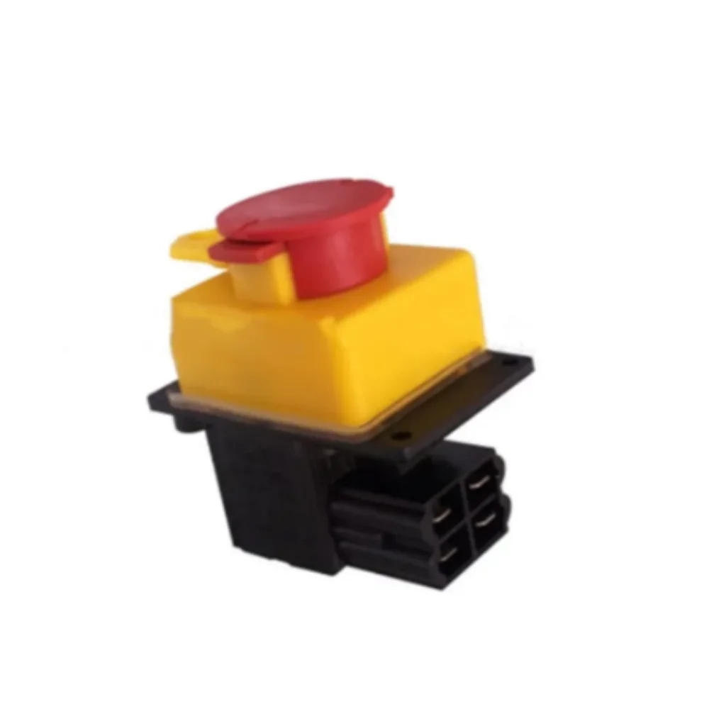 

CK5 AC250V 4-Pin Start Stop No Volt Release Push Button Switch Common to woodshop and Metalwork Machines