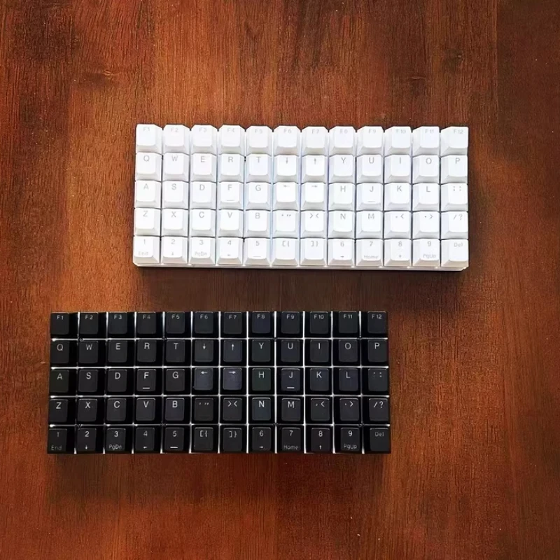 Preonic Planck 60Keys Keyboard Kit Customized Alminum Wired 1U Low Profile Mechanical Keyboard for QMK+VIAL Welding Red Switch
