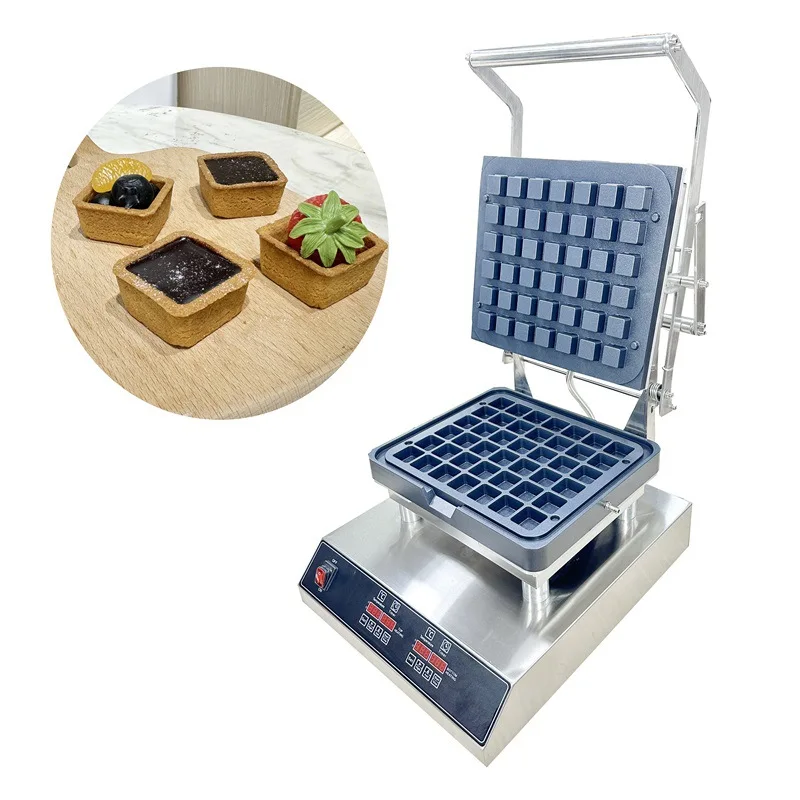 

42-Hole square tuck machine, fruit tart popped cheese cookies, non-stick pan 220V