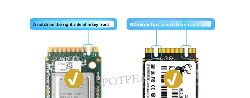 Raspberry Pi5 Solid State DrivePCIEErweiterungsplatine TurnM.2 NVME SSD Pi5 2280-2242-2230 – Detail 4