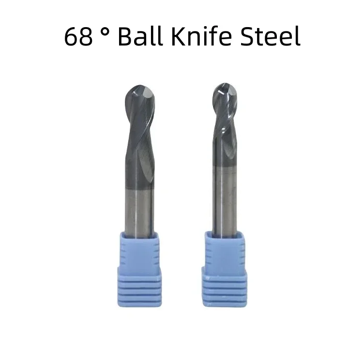 

68-градусная универсальная фреза из нержавеющей стали, сферическая концевая фреза из твердого сплава, фреза высокой твердости, пресс-форма R3R5R6