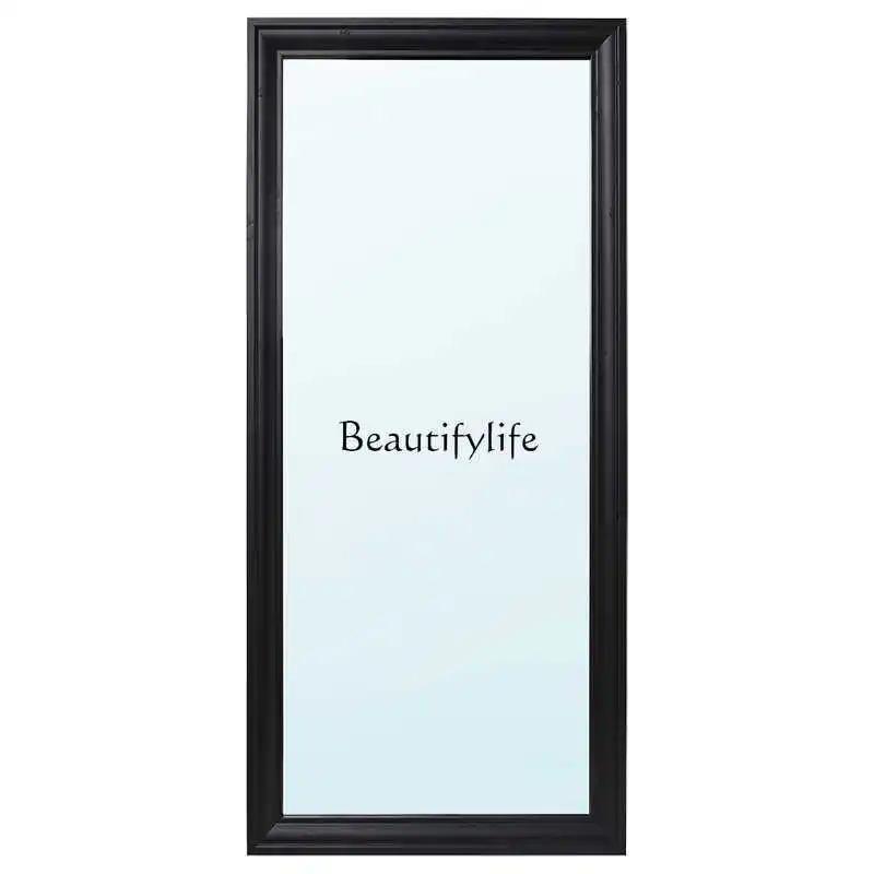 

American minimalist full-length mirror modern girls bedroom full-length mirror cloakroom fitting mirror