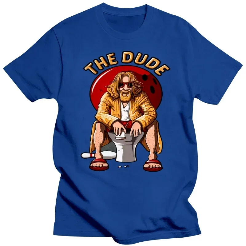 Film büyük Lebowski dostum toptan T-Shirt erkekler grafik erkekler benzersiz baskılı erkekler pamuk Tops men clothing image 6