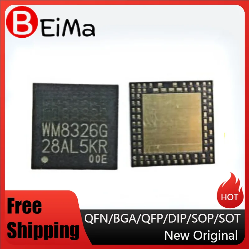 

(2-10piece) WM8326GEFL00E/RV WM8326GEFL00E/RV QFN81 Provide One-Stop Bom Distribution Order Spot Supply