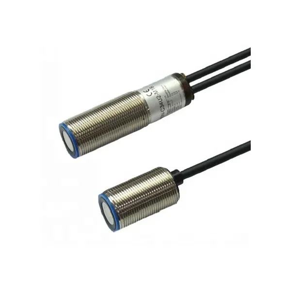 60mm sensing range 200KHz through beam type ultrasonic single double sheet sensor