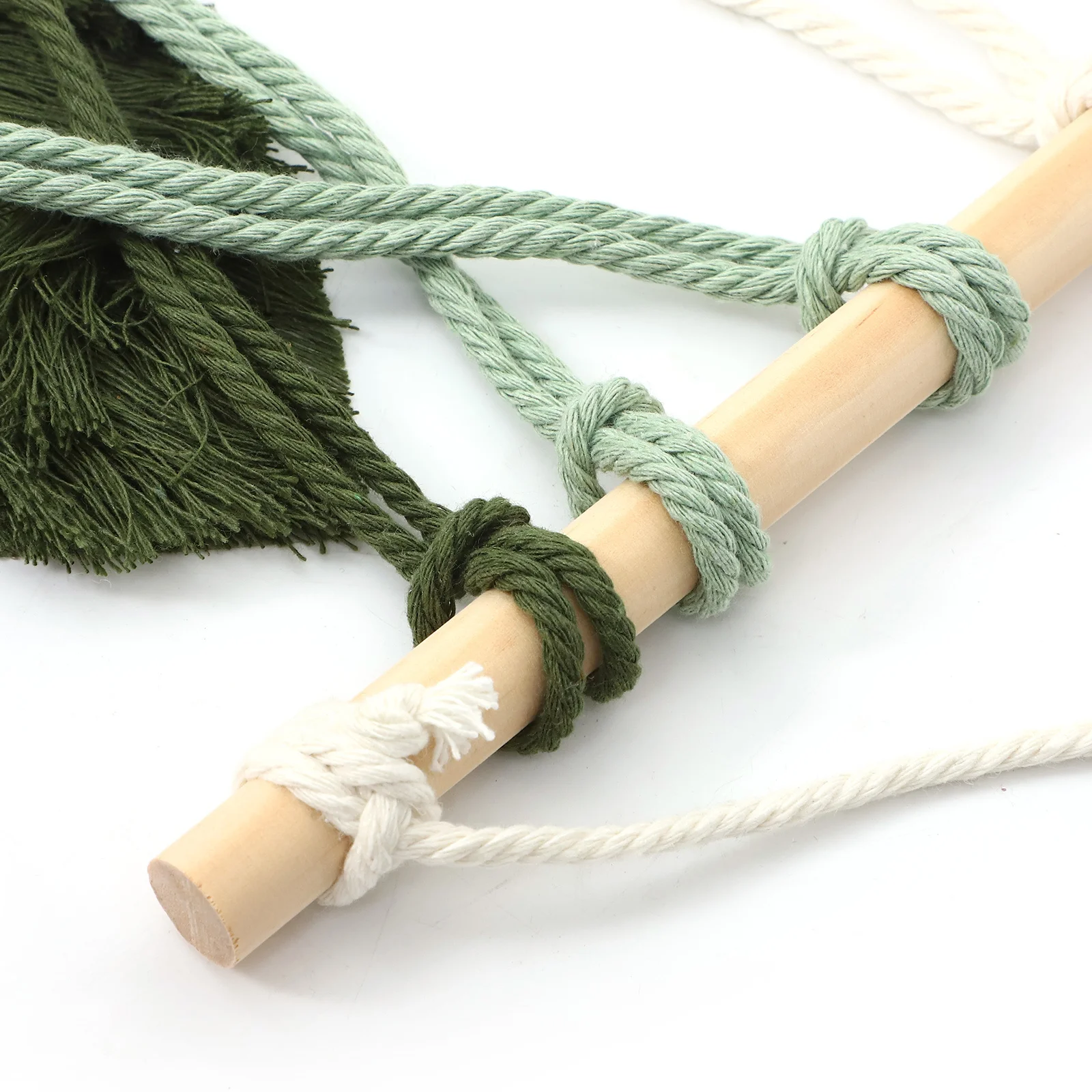 Bohemian Leaf Tapestry Wall Hanging Fine Crafted Macrame Decor Nursery Bedroom Living Room Wall Art Holiday Home Decoration