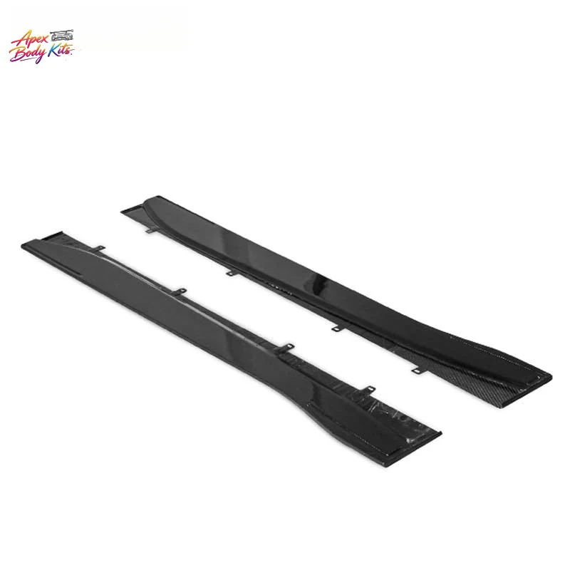 Paktechz Dry Carbon Fiber Parts Bodykit Side Skirt Trims for Aston Martin DB11