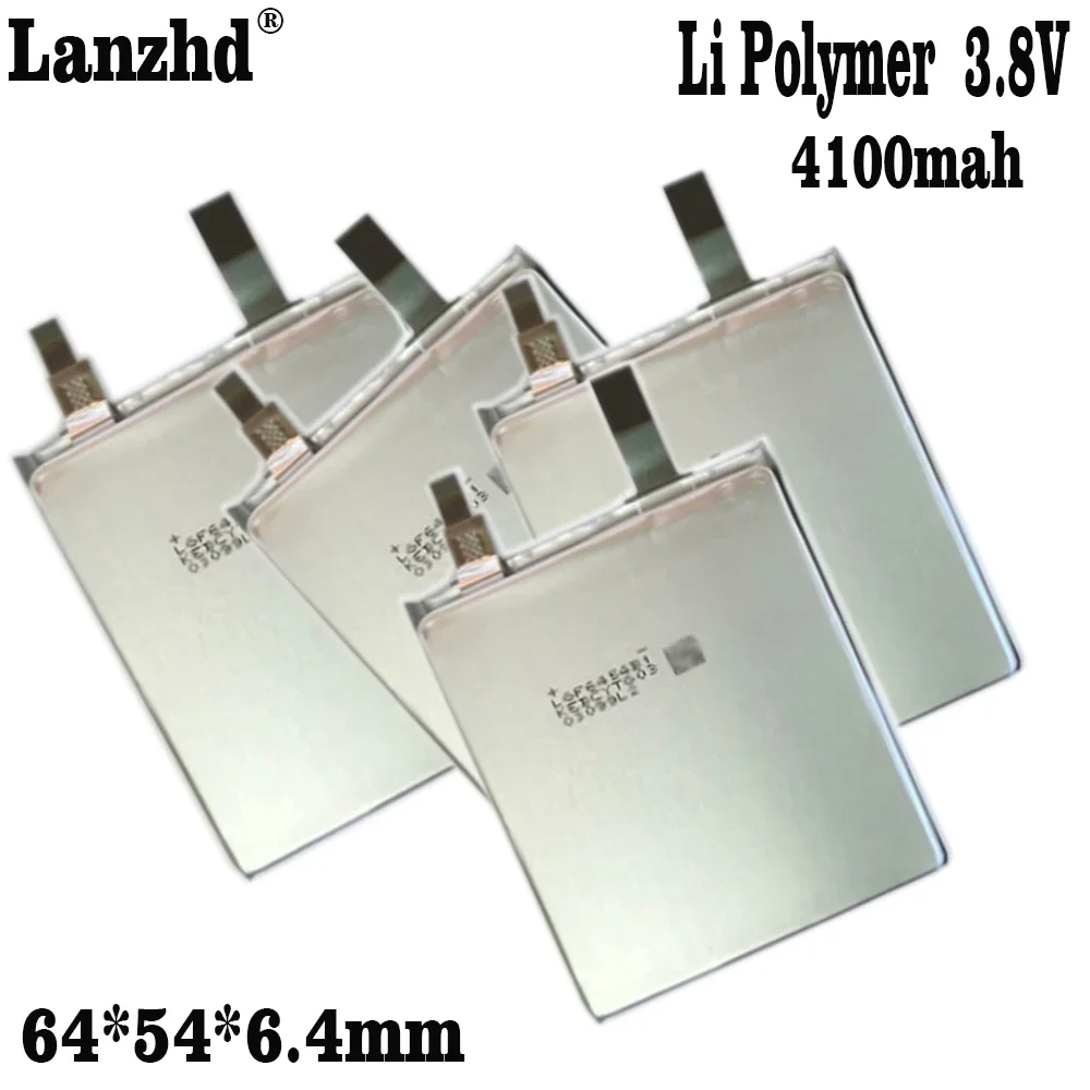 1-10pcs 3.7V Li Polymer battery 3.8V 4100MAH For Medical products mobile phone built-in electric Charge bank mobile power supply