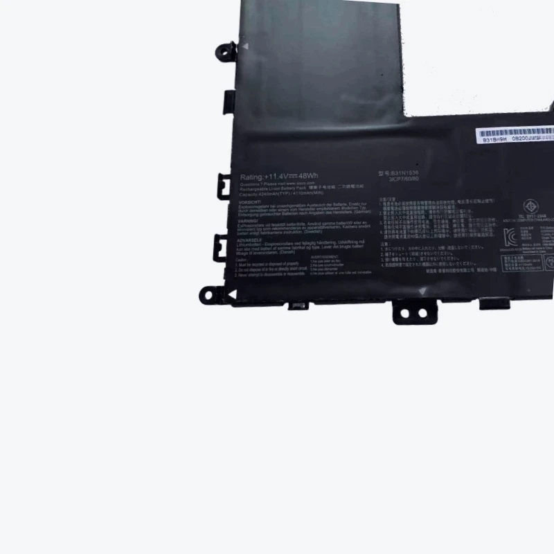 B31N1536 Laptop Battery for Asus VivoBook Flip TP201SA-3SK FV0008T FV0010T FV0011T DB01T FV0010R FV0007T FV0028D 0B200-02040000