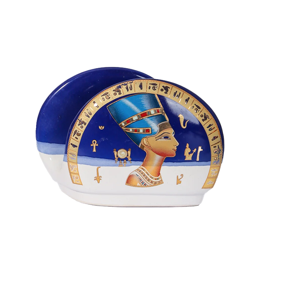 Ceramic napkin holder, Egyptian export tissue holder, storage rack, creative home decoration view 5
