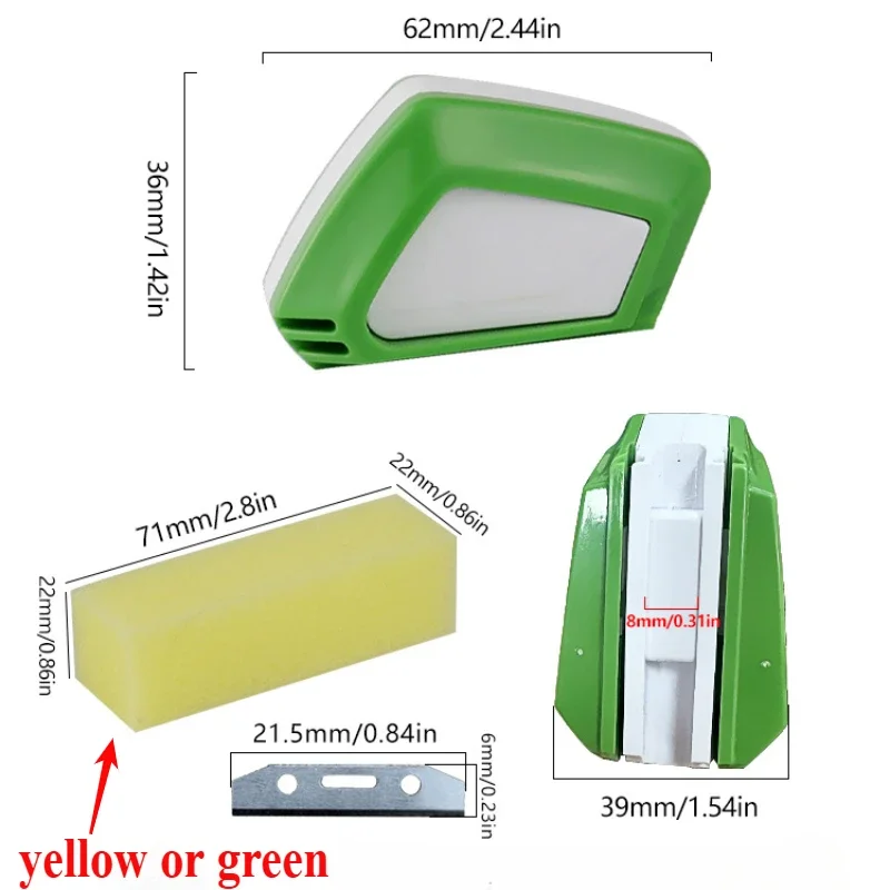 1set Car Wiper Repair Tool Regroove Tool Windshield Wiper Blade Repairer Car Accessories