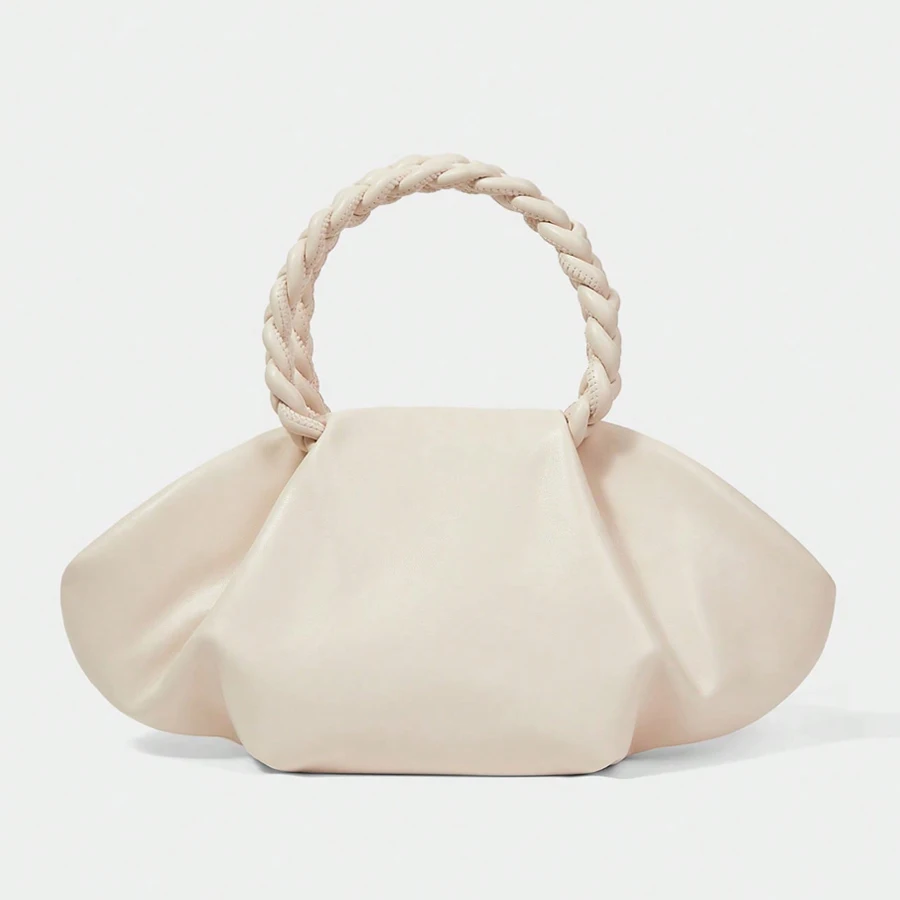 

Handbags Pleated Women's Handbag Pu Leather Bag Hobos Tote Bags