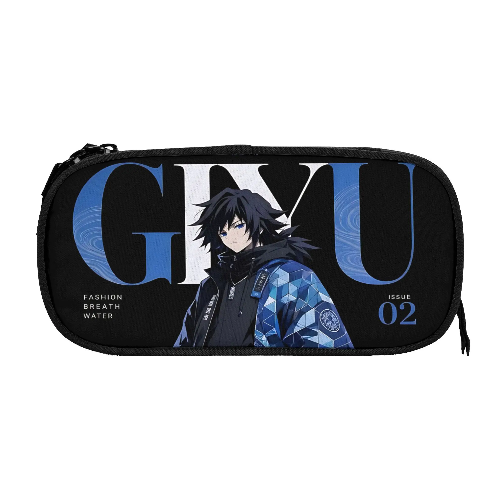 Custom Demon Slayer Large Capacity Bags for Child  School Pencil Bag for Boys Gilrs Kids