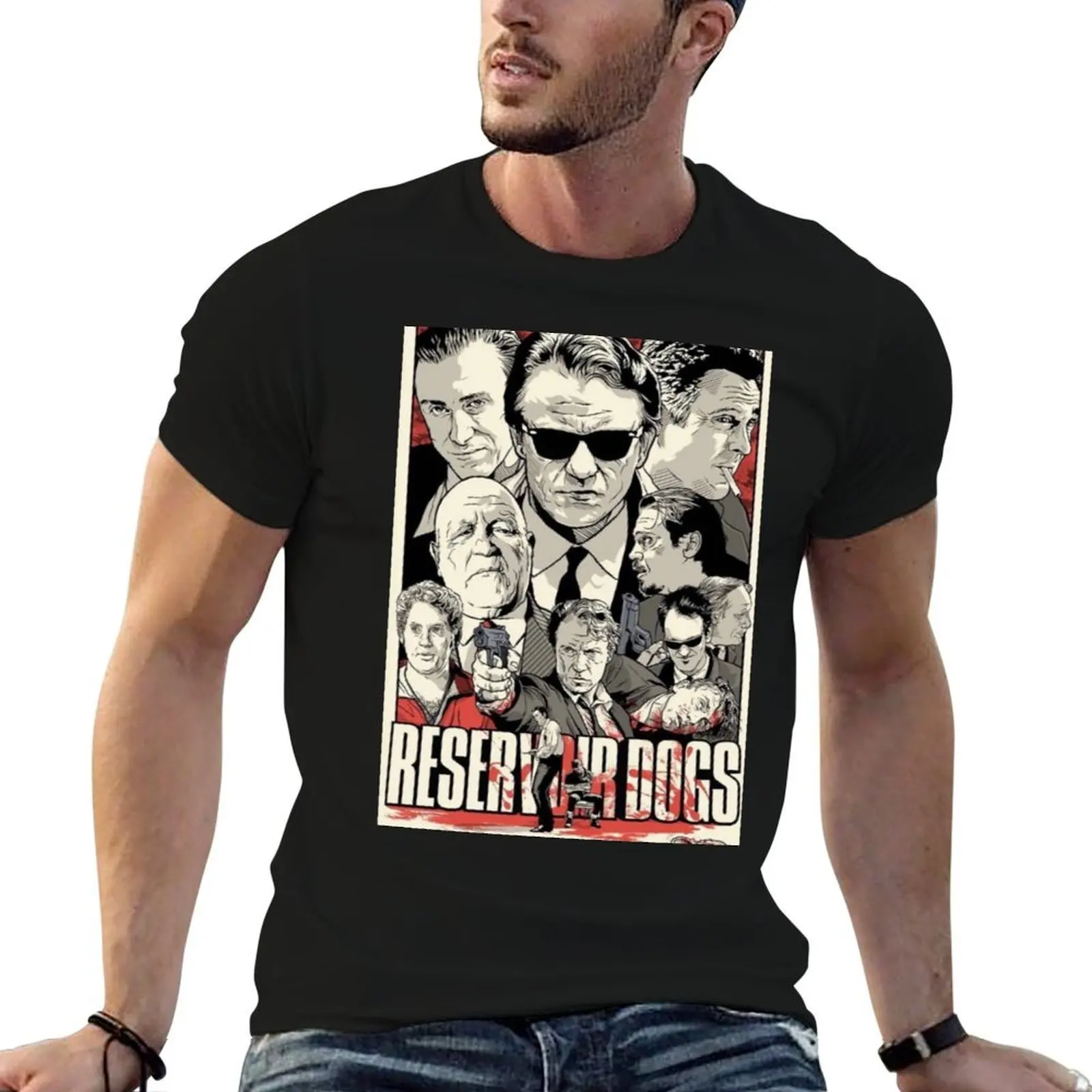 Reservoir Dogs T-Shirt man t shirt cotton high quality t shirt man designer anime t shirts for man T-shirt