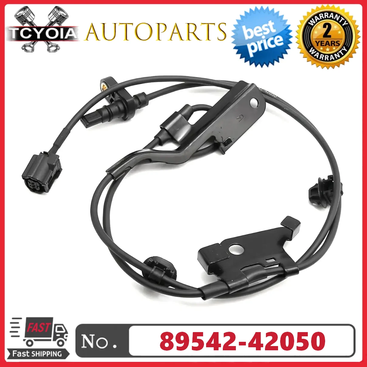 

Датчик скорости переднего правого колеса ABS 89542-42050 8954242050 для Toyota RAV4 2006-2018 FWD 4WD AWD 2.4L 2.5L 3.5L