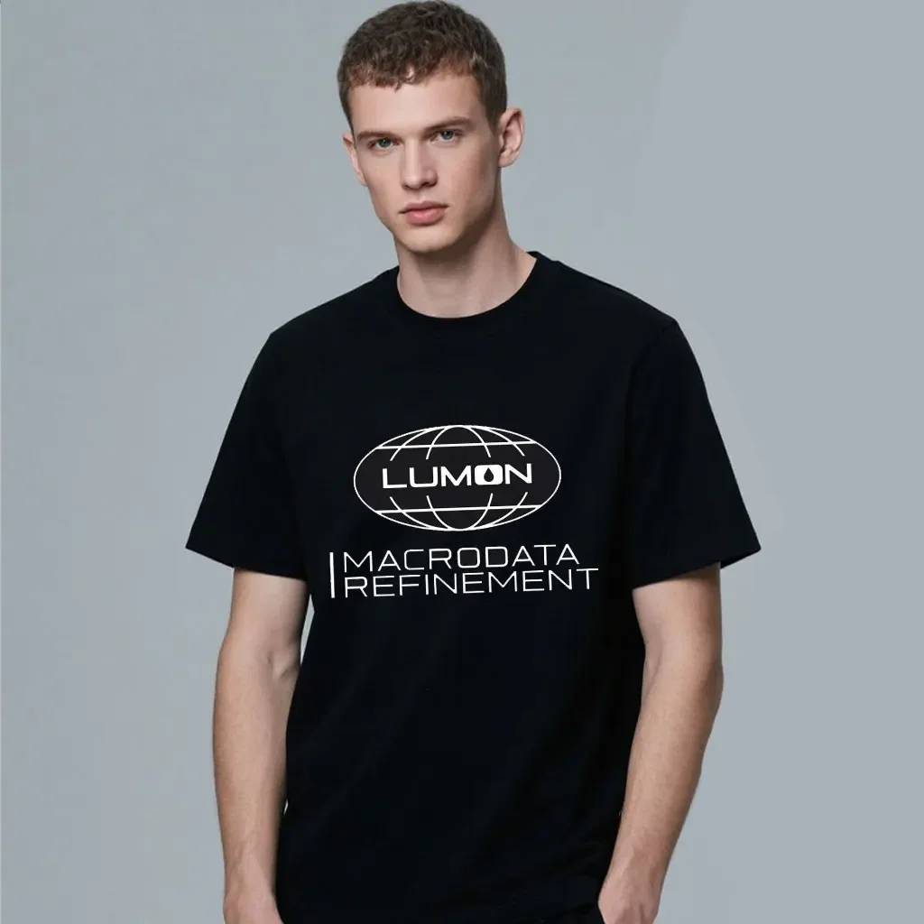 سويت شيرت Lumon Macrodata Refinement، قميص Severance، سويت شيرت Lumon، قميص قطني صيفي Macrod للرجال والنساء Harajuku 2025