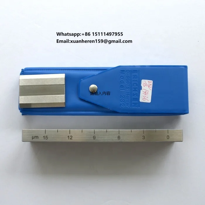 Double Groove Hegman Grindometer Scraper Fineness Gauge