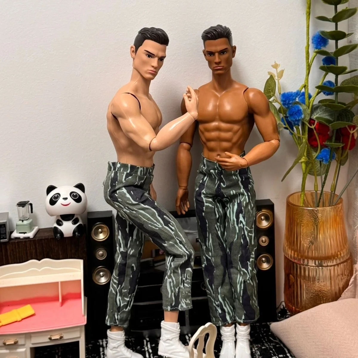 1/6 personalidad soldado desnudo cuerpo muscular atlético 35cm supermodelos muñeca masculina personalidad 13 articulaciones figuras de acción muñeca masculina juguete