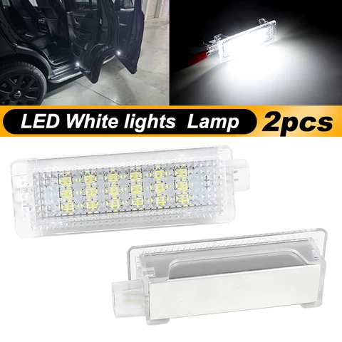 2 шт. светодиодный светильник для ног автомобиля для Land Rover LR2 LR3 LR4 Freelander 2 Discovery 4 Range Rover Sport Evoque 1693119
