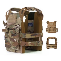 Emersongear Tactical Vest Plate Carrier For Kids Molle Loop Hoop Waterproof Tactical Airsoft Hunting CS Game Combat Shooting