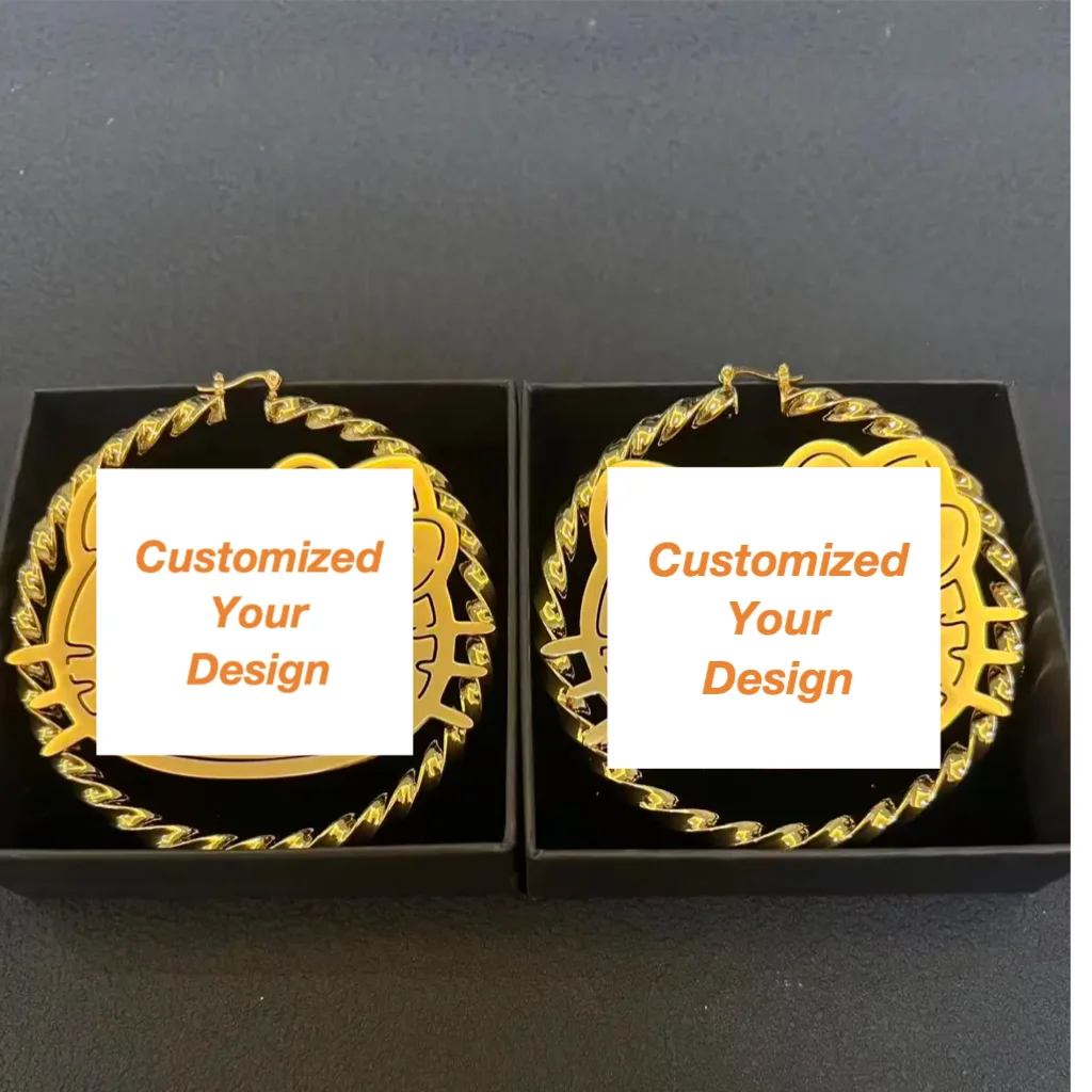 تخصيص الفولاذ المقاوم للصدأ الكرتون القرط هوب #1