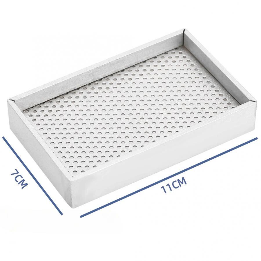 Metal Crown Sieve, Crown Tray, Watch Crown Plate, Clock Repair Tools, Stainless Steel Watch Parts Tray